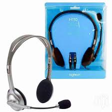 Logitech Stereo Headset H110 - Grey (2*3.5 MM JACK) - 981-000271
