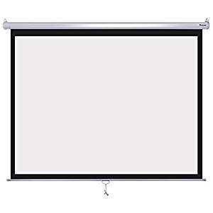 Manual 96” x 96” Projection Screen