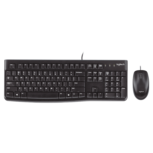 Logitech USB Keyboard & Mouse MK120 – 920-002563