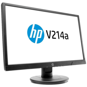 HP V214A 20.7″ Monitor Black – 1FR84AS