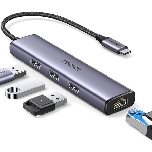 UG-60600 - to USB Hub (3 Ports) + LAN