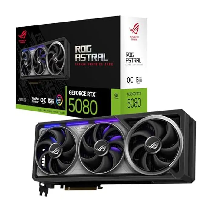 PNY GeForce RTX 5080 ARGB Epic-X OC Triple Fan
