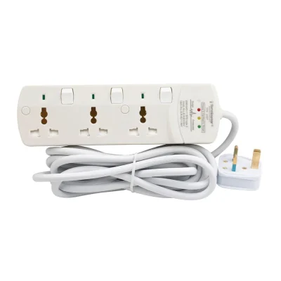 Saffron Power Socket 3-Way Extension