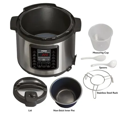 Mika MPC1106 6L Electric Pressure Cooker