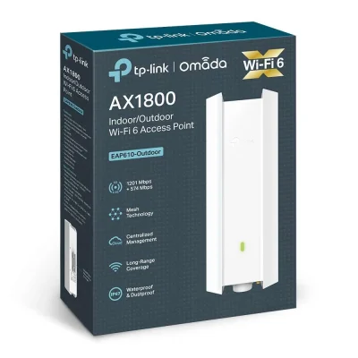 TP-Link EAP610-Outdoor AX1800 Indoor/Outdoor Wi-Fi 6 Access Point