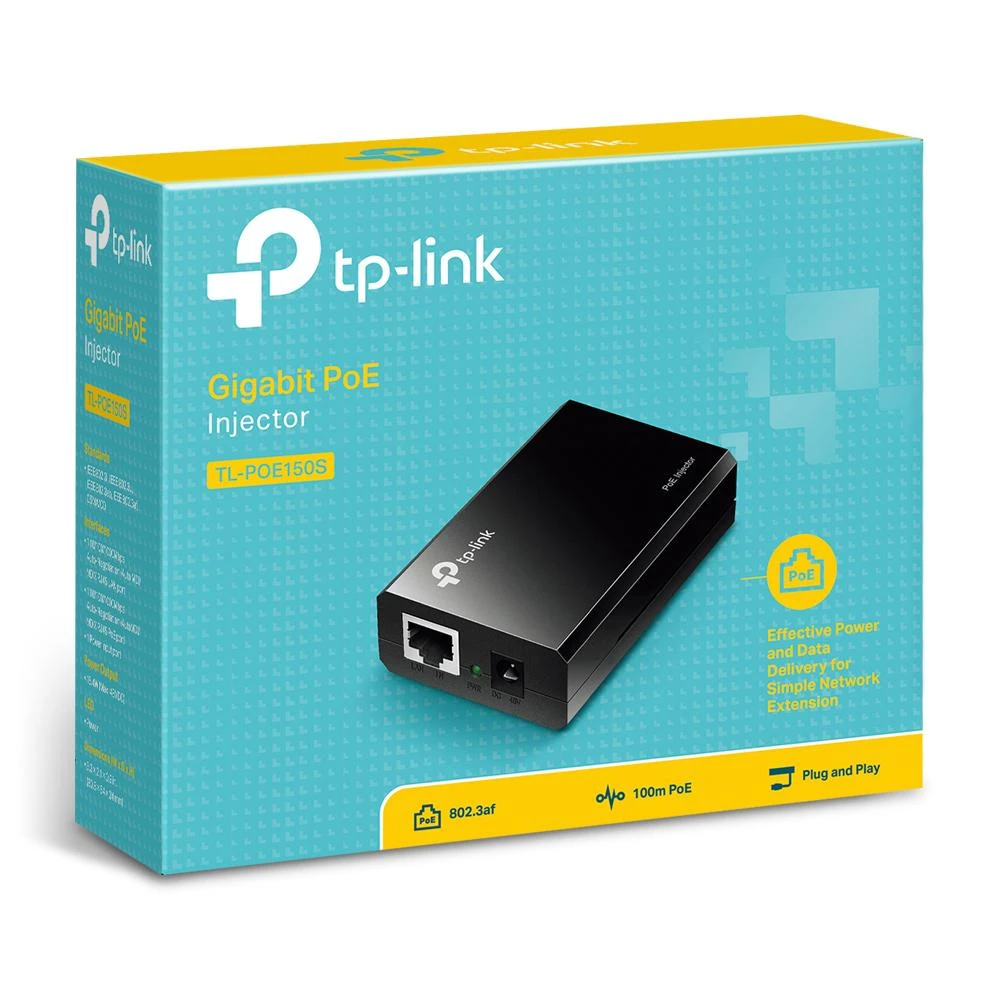 TP-Link POE150S Omada PoE Injector Adapter