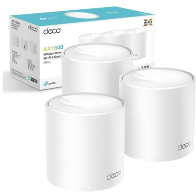 TP-Link Deco X10 AX1500 Whole Home Mesh Wi-Fi 6 System (3 Pack) - TL-DECO X10