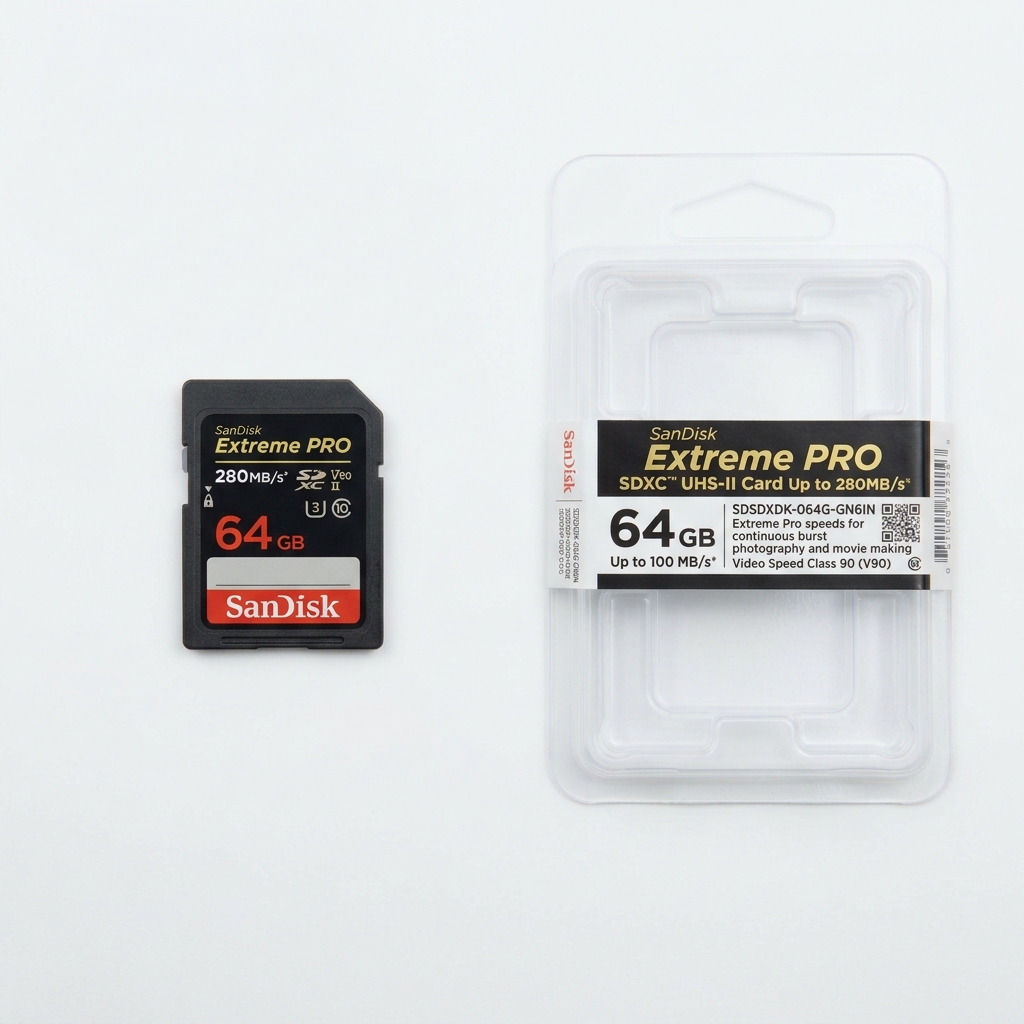 SanDisk Extreme PRO SDHC™ And SDXC™ UHS-II Card Up to 280MB/s - 64GB