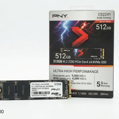PNY INTERNAL SSD M.2 PCIe Gen 4*4 NVMe 2280 - 512GB -M280CS2241-512-BULK
